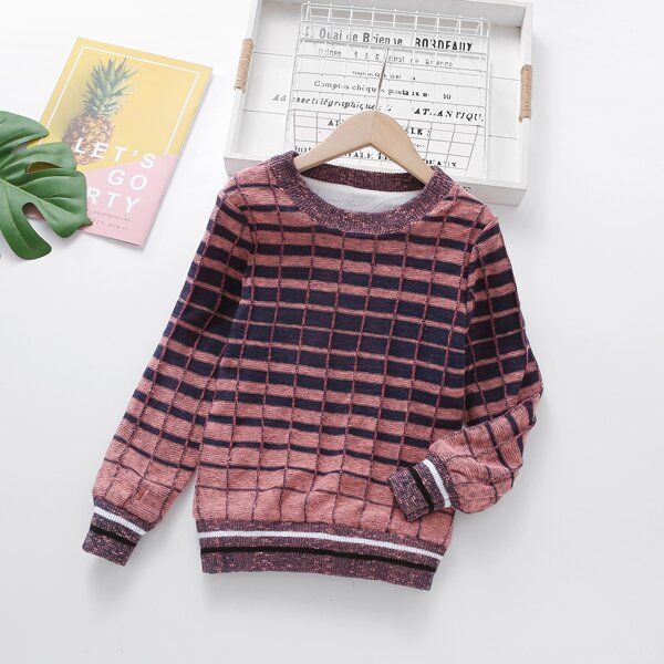 

Boys Cut And Sew Sweater, Multicolor