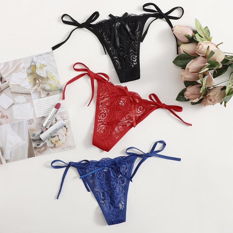 

3pack Lace Panty Set, Multicolor
