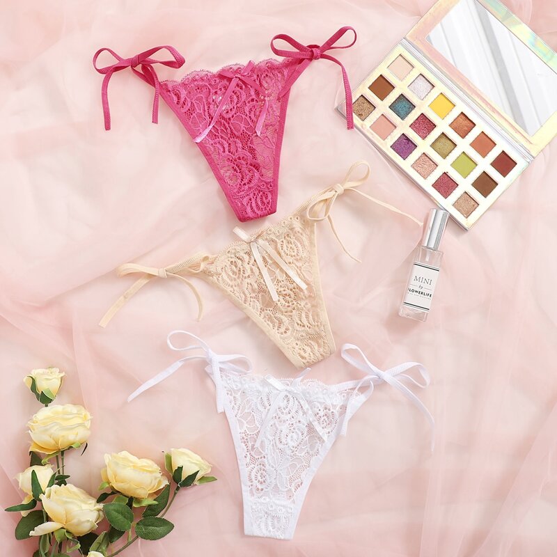 

3pack Lace Panty Set, Multicolor