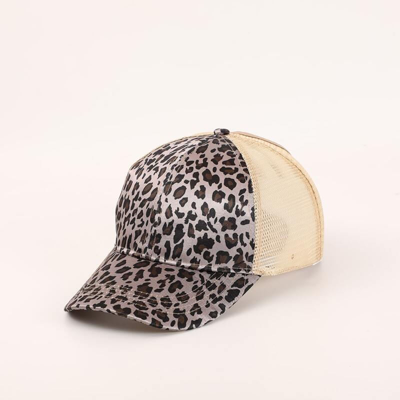 

Leopard Baseball Cap, Multicolor