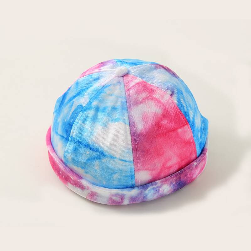 

Tie Dye Docker Cap, Multicolor