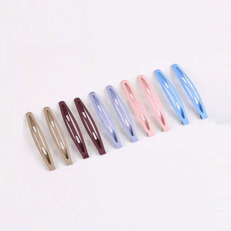 

12pcs Random Simple Hair Clip, Multicolor