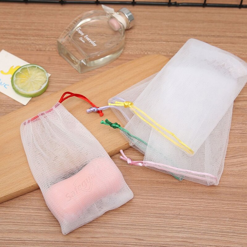 

10pcs Random Soap Foaming Net, Multicolor
