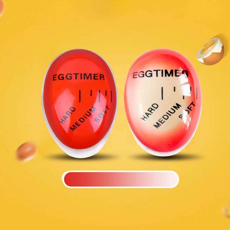 

1pc Color Changing Egg Timer, Red
