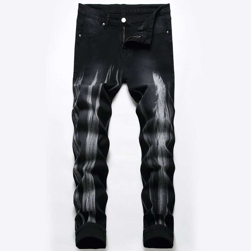 

Guys Washed Jeans, Black