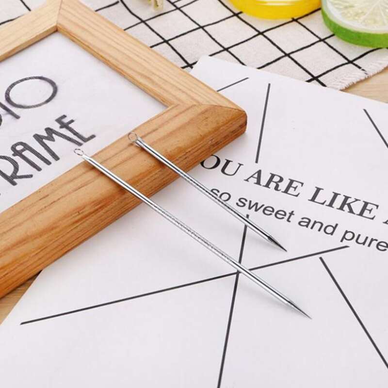 

2pcs Acne Needle, Silver