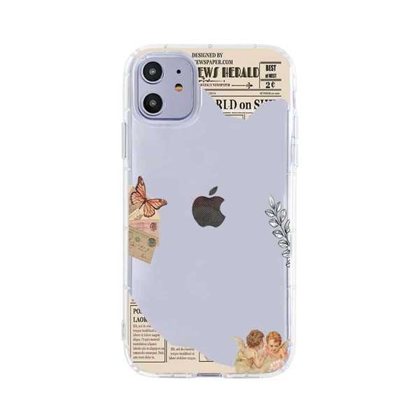 

Butterfly Clear iPhone Case