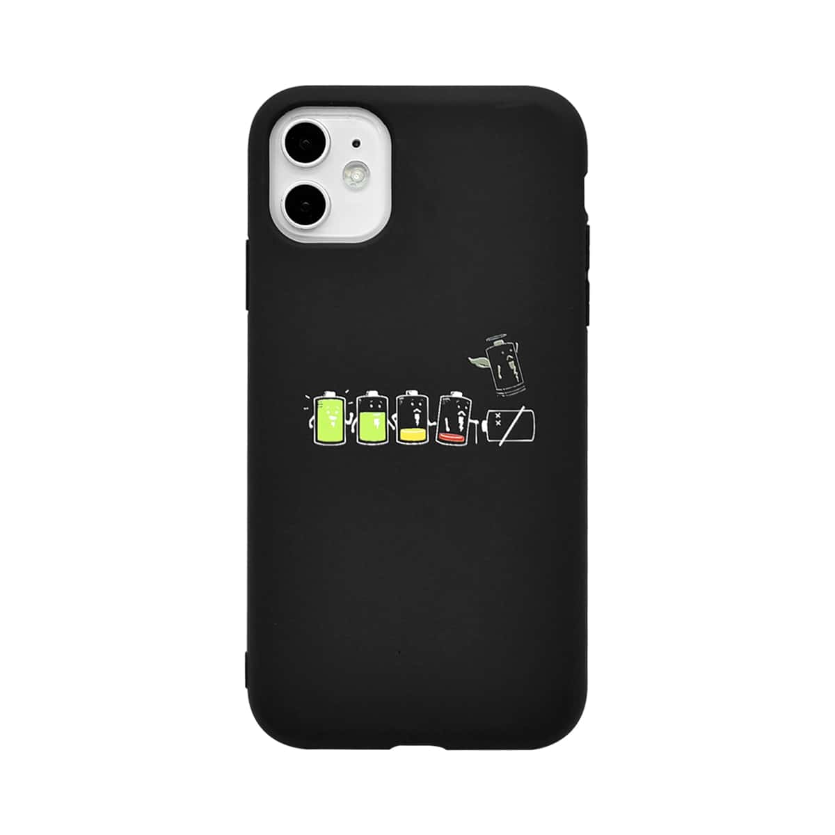 

Battery Pattern iPhone Case, Multicolor