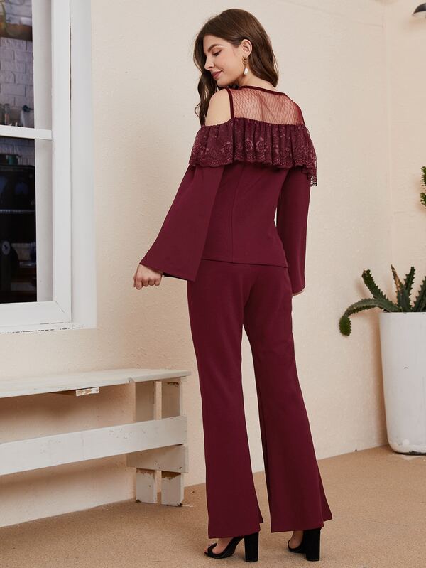 ensemble pantalon ample