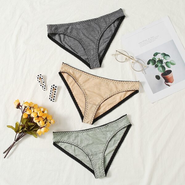 

3pack Cartoon Graphic Panty Set, Multicolor