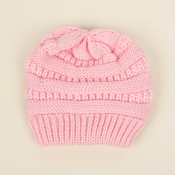 

Toddler Girls Plain Beanie, Pink