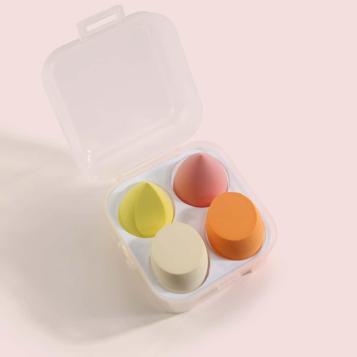 

4pcs Makeup Sponge, Multicolor