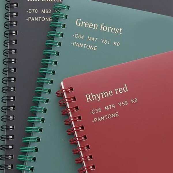 

1pc Random Color Spiral Notebook, Multicolor