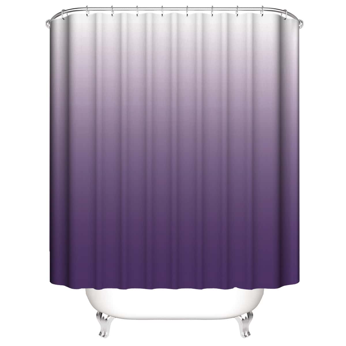 

Gradient Color Shower Curtain, Purple