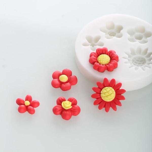 

1pc Flower Shaped Random Mold, Multicolor