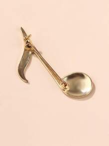 Musical Note Design Brooch