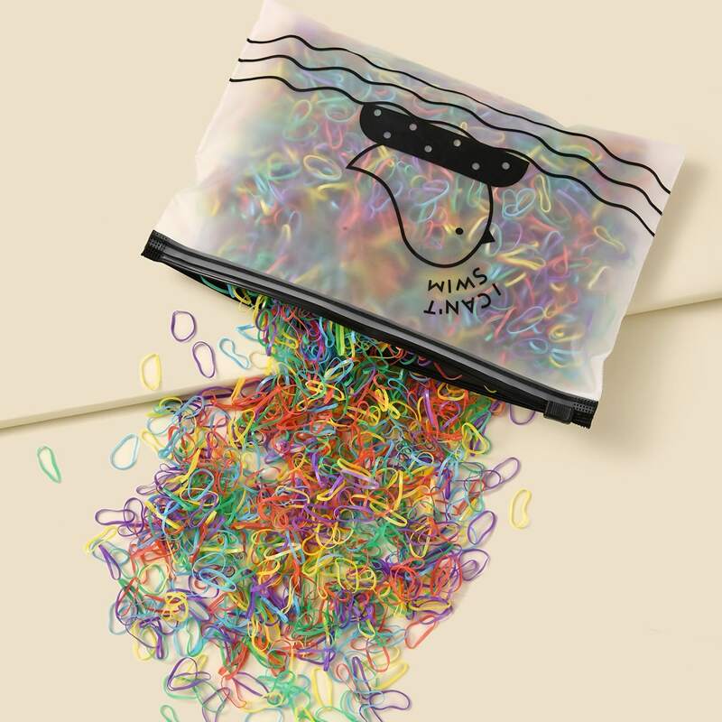

5000pcs Colorful Mini Hair Tie, Multicolor