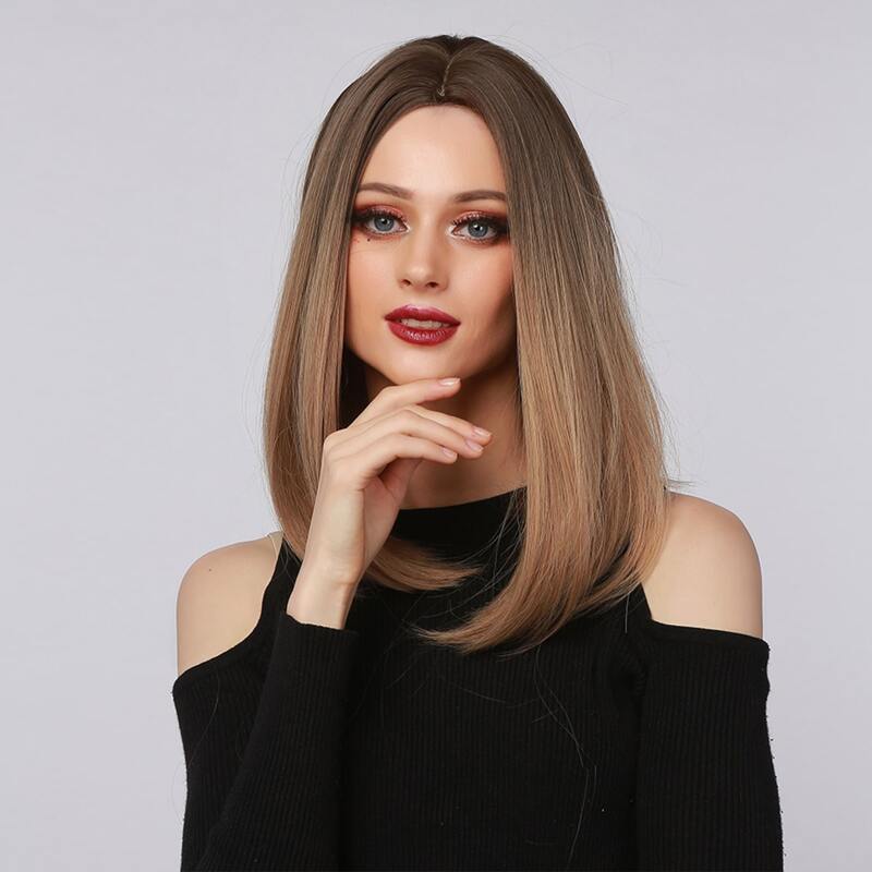 

Natural Short Wig, Multicolor