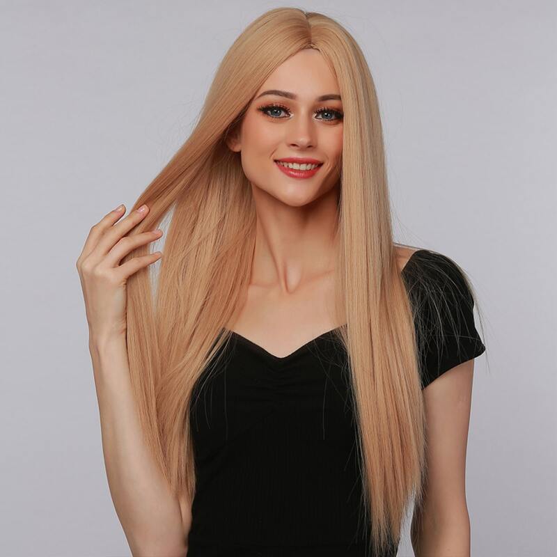 

Natural Long Wig, Gold