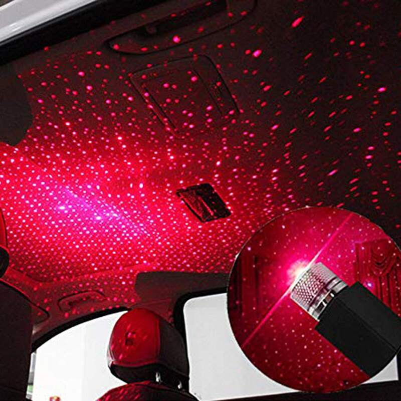 

1pc USB Projection Lamp, Red