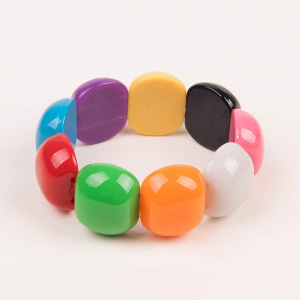 

Colorful Beaded Bracelet, Multicolor