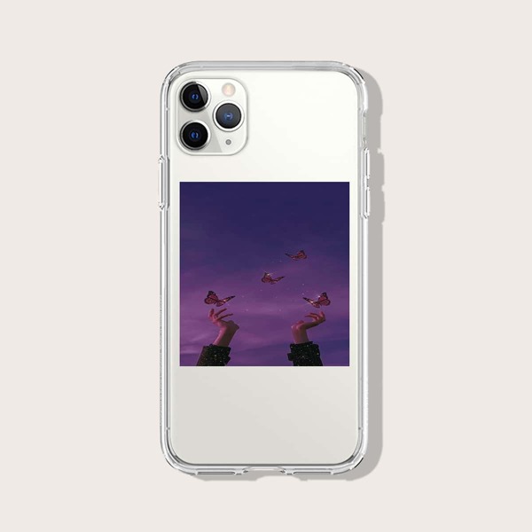 

Butterfly Print iPhone Case, Multicolor