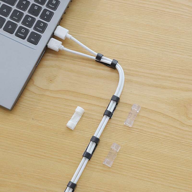 

20pcs Data Cable Organizer, Multicolor