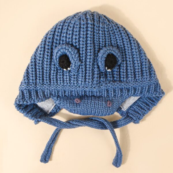 

Toddler Kids Cartoon Design Hat, Blue