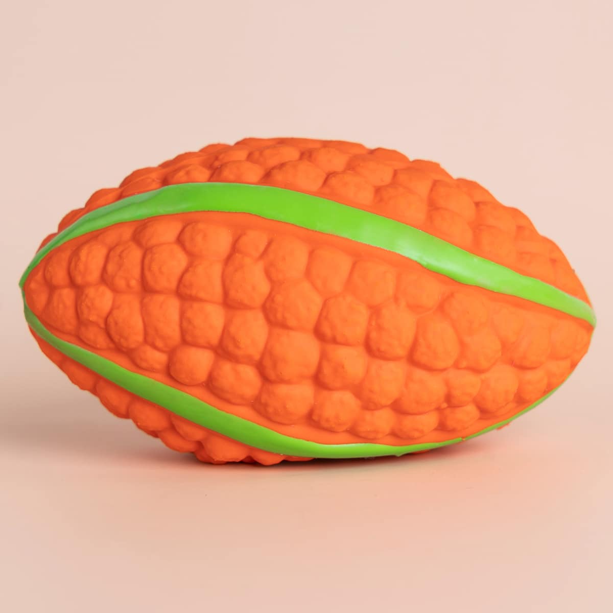 

Rugby Design Dog Sound Toy, Orange