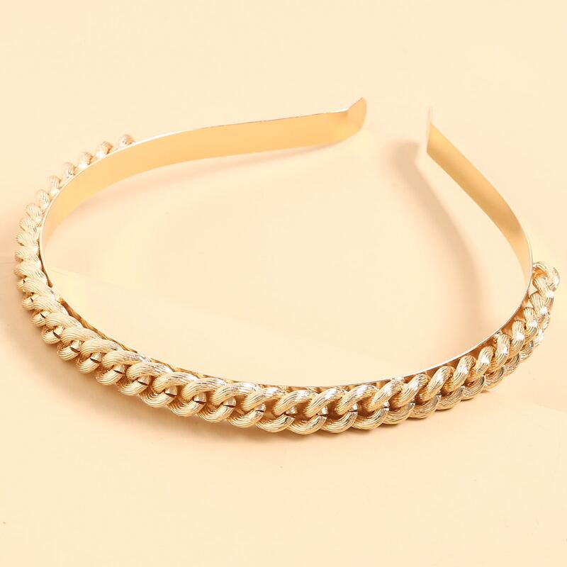 

Chain Decor Hair Hoop, Gold