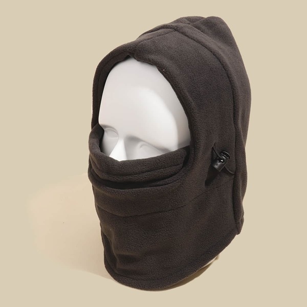 

Men Fluffy Warm Hat, Dark grey