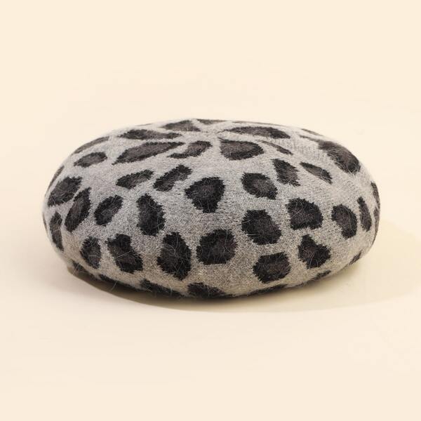 

Fluffy Warm Beret, Multicolor