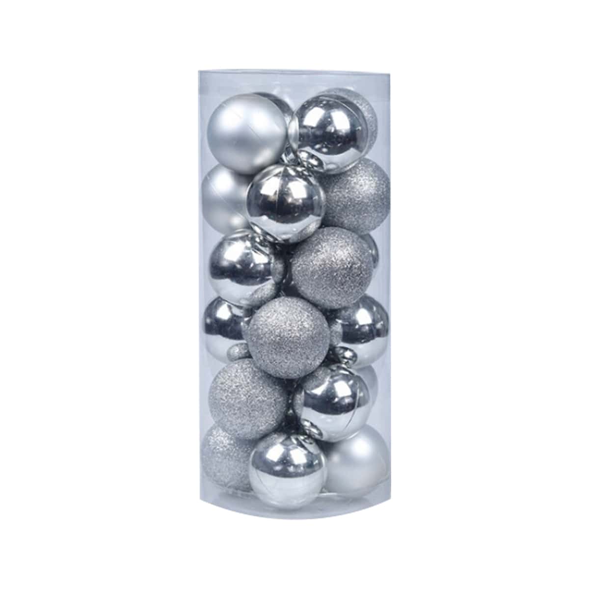 

24pcs Christmas Tree Decoration Ball, Silver