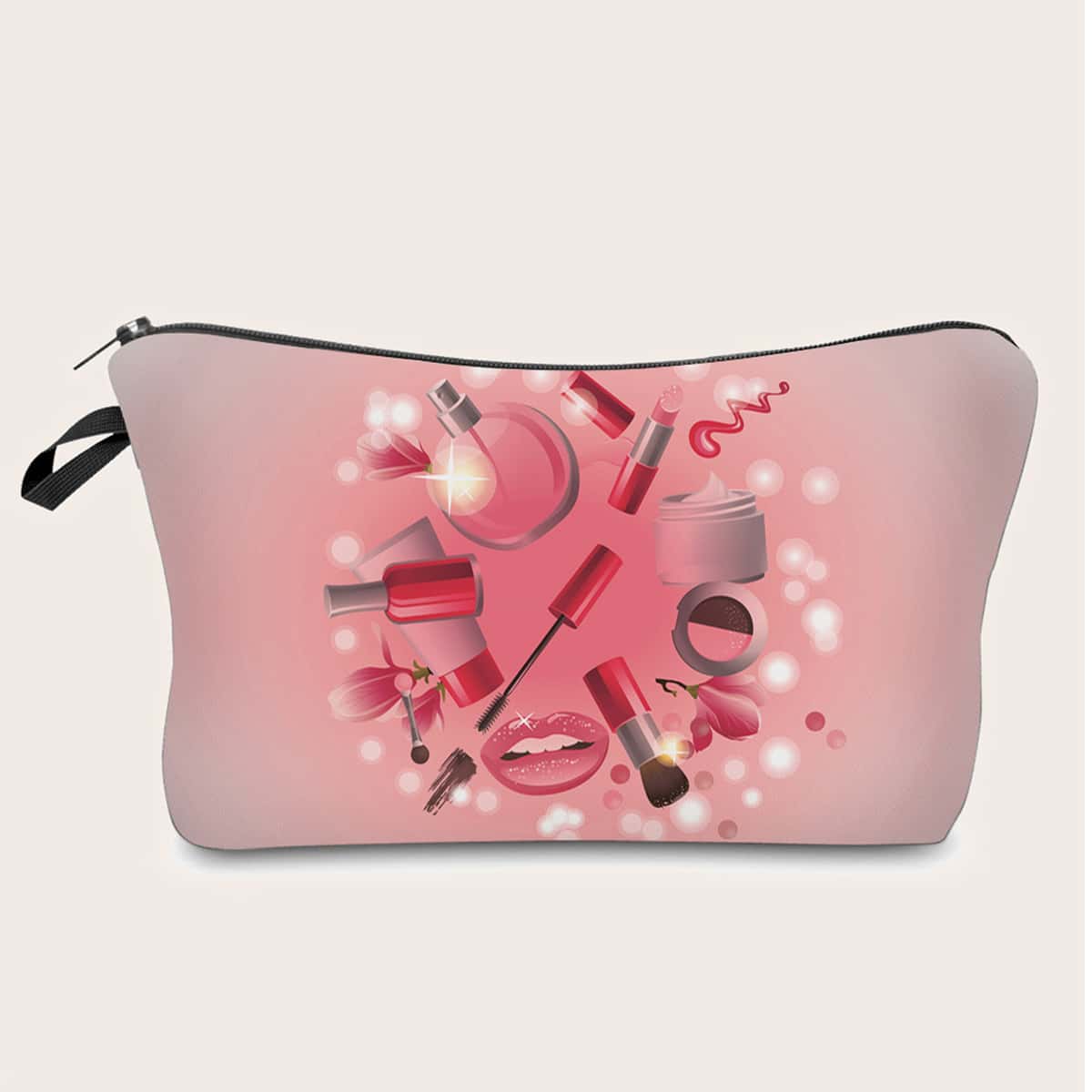 

Cosmetic Print Makeup Bag, Multicolor