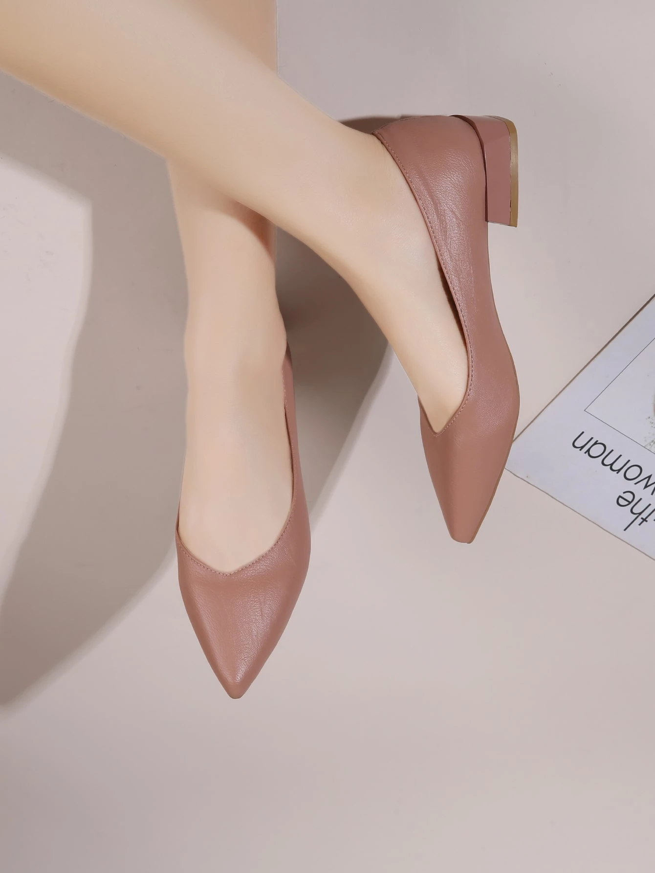 minimalist ballet flats