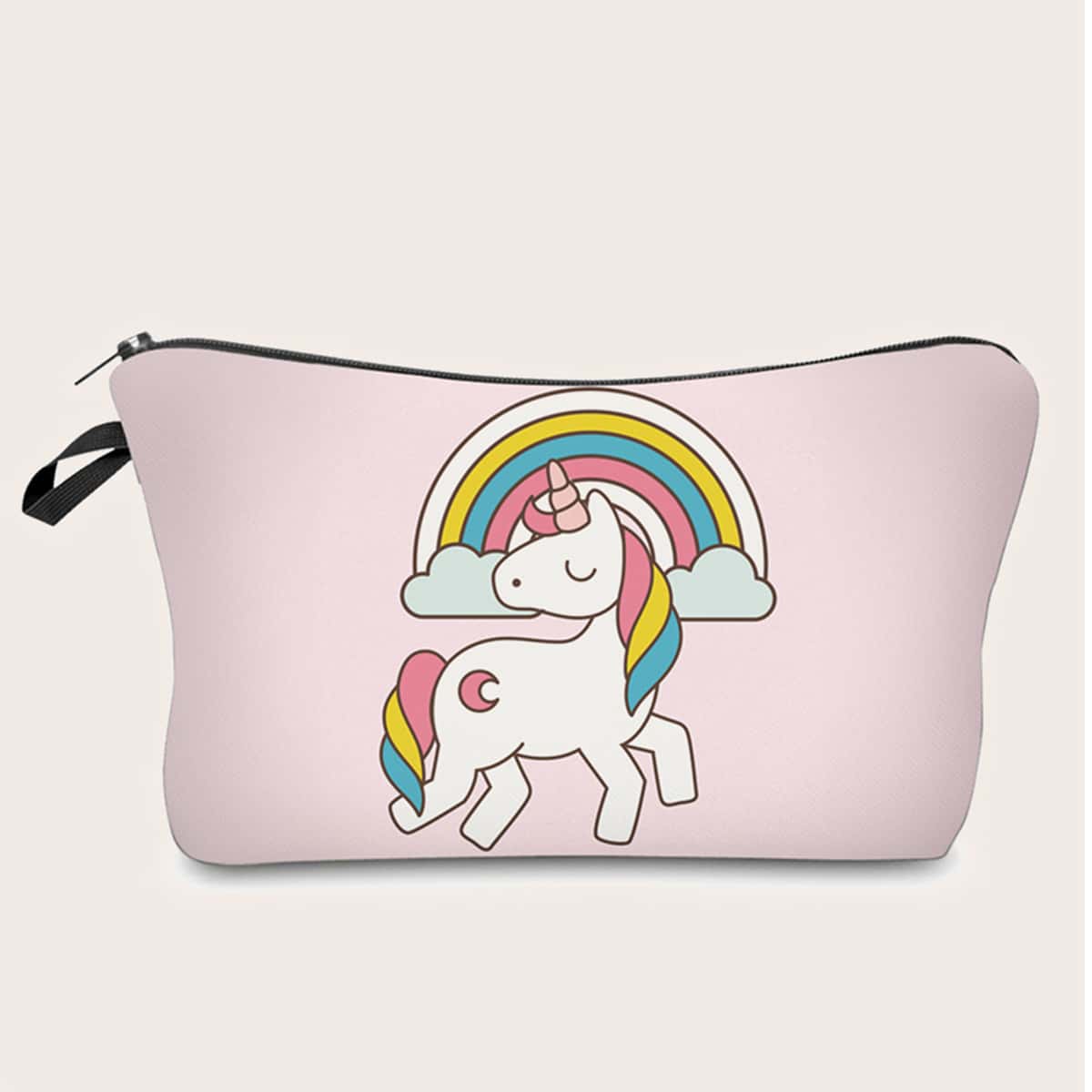 

Cartoon Graphic Makeup Bag, Multicolor