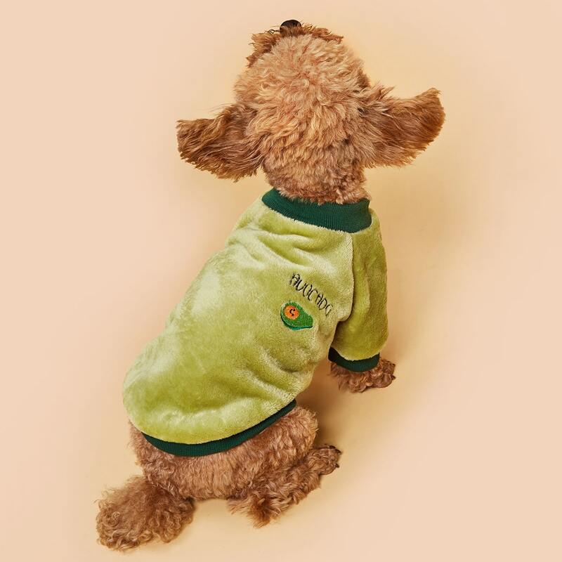 

Avocado Dog Sweatshirt, Green