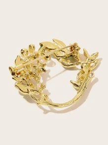 Faux Pearl Brooch - Vàng - Xem 2