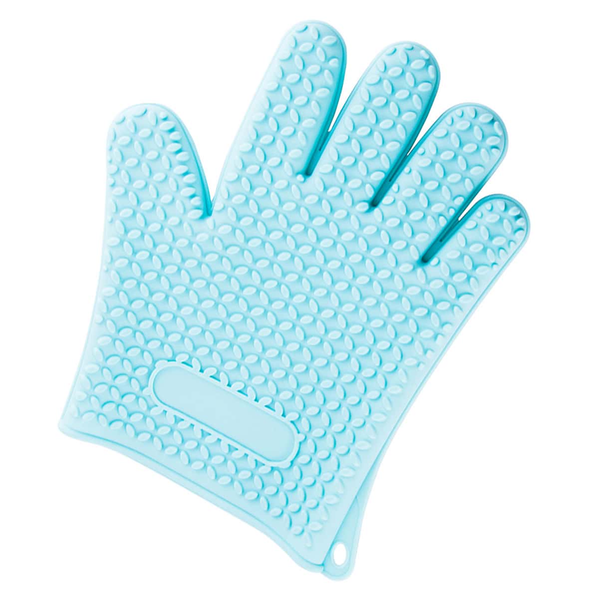 

1pc Silicone Insulation Glove, Baby blue
