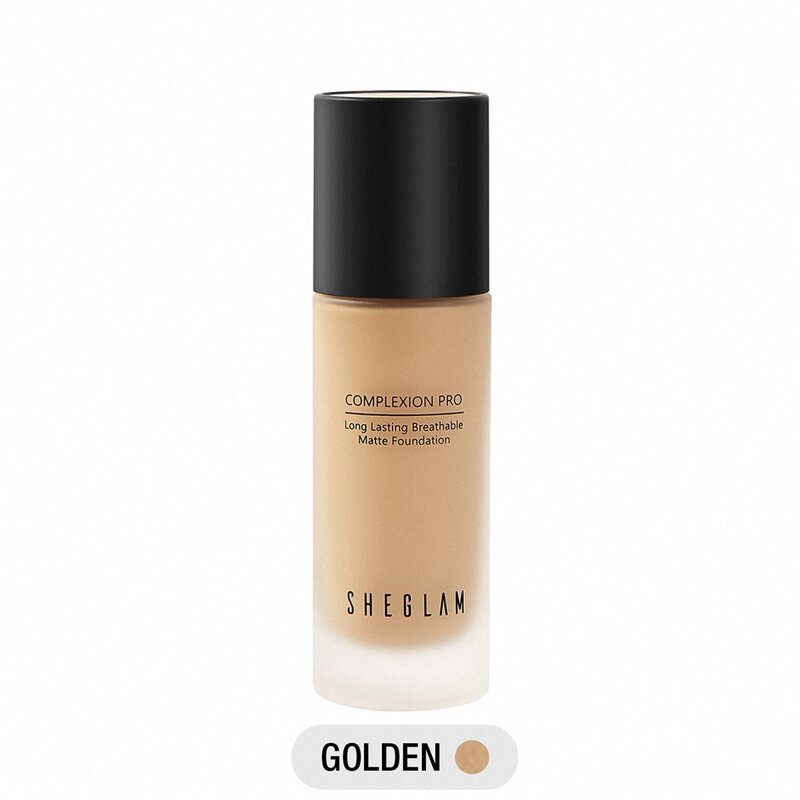 

COMPLEXION PRO Long Lasting Breathable Matte Foundation-GOLDEN