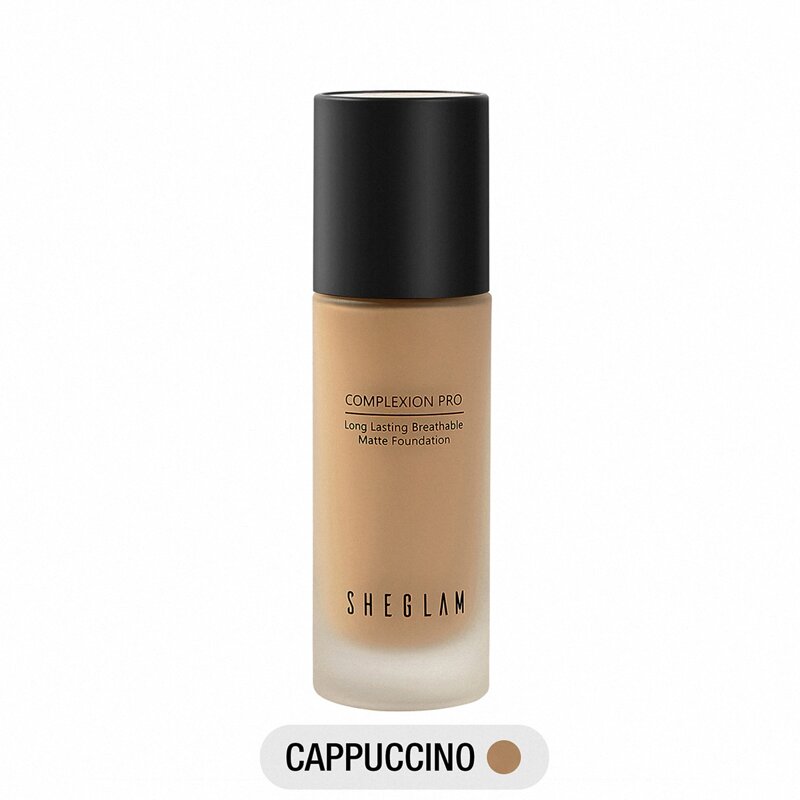 

COMPLEXION PRO Long Lasting Breathable Matte Foundation-CAPPUCCINO