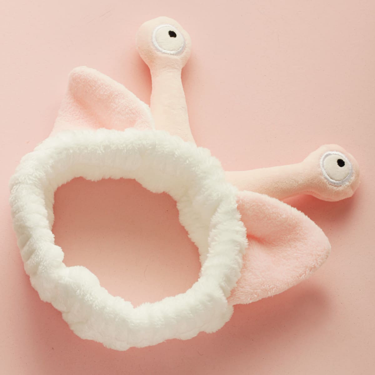 

Cartoon Eye Decor Bath Headband, White