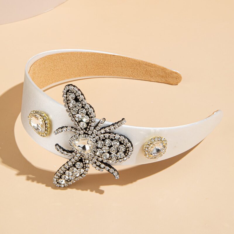 

Rhinestone Bee Decor Hair Hoop, Multicolor