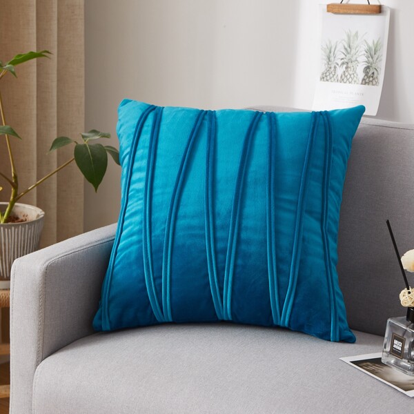 

Plain Cushion Cover Without Filler, Blue