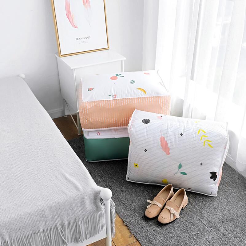 

1pc Mixed Pattern Quilt Storage Bag, Multicolor