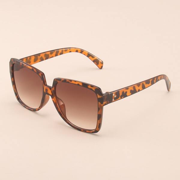 

Tortoiseshell Pattern Frame Sunglasses