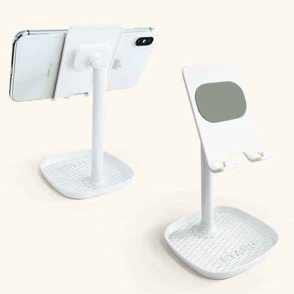 

Desktop Adjustable Phone Holder, White