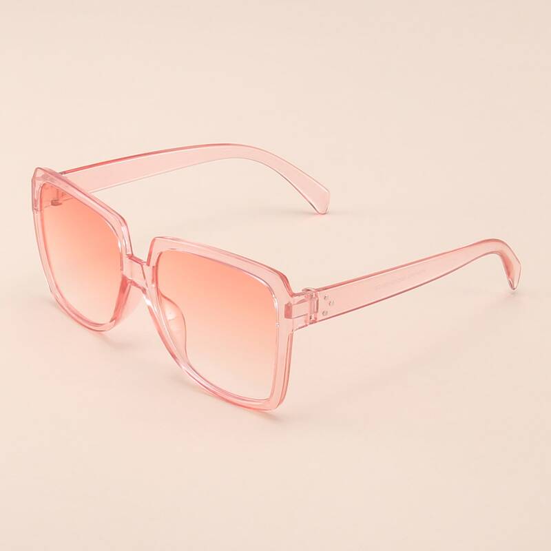 

Clear Frame Tinted Lens Sunglasses