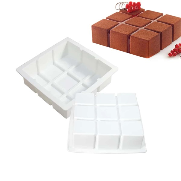

1pc Silicone Cake Mold, White