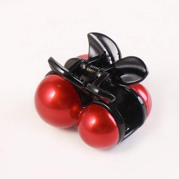 

Toddler Girls Cherry Hair Claw, Red